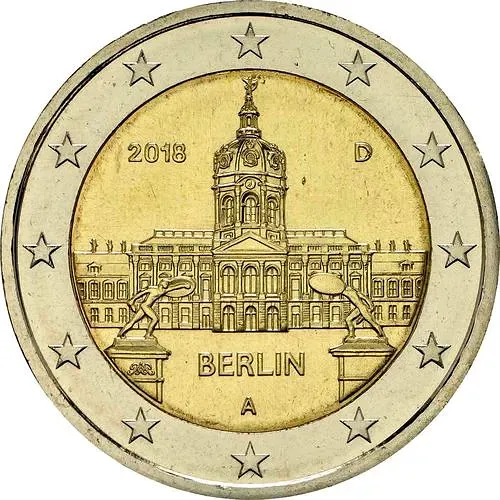 2 евро 2018, A, Берлин [Германия]