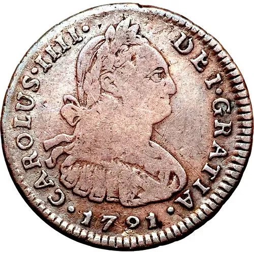 1 реал 1791-1808 [Перу]