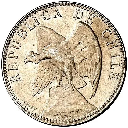 1 песо 1895 [Чили]