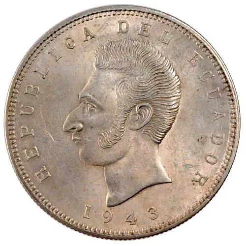 5 сукре 1943 [Эквадор]
