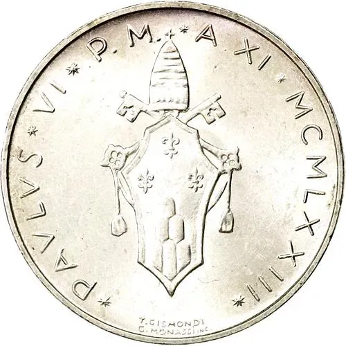 500 лир 1976 [Ватикан]