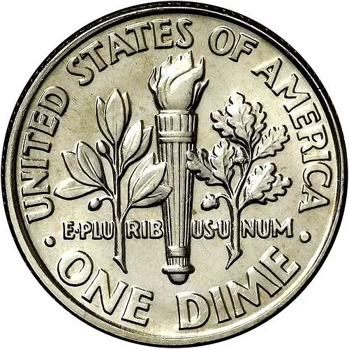 10 Cents 1993, D, Mint Mark "D" - Denver [USA]