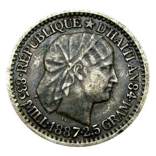 10 сантимов 1887 [Гаити]