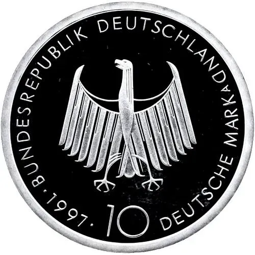 10 марок 1997, A, дизельный двигатель [Германия] Proof