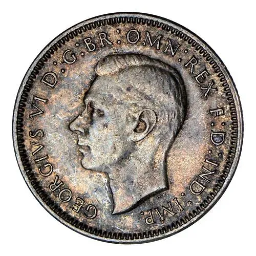 1 шиллинг 1943, S, знак монетного двора [Австралия]