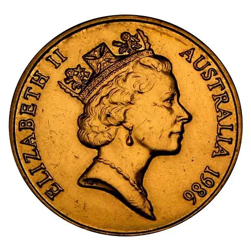 1 доллар 1986, Международный год мира [Австралия]