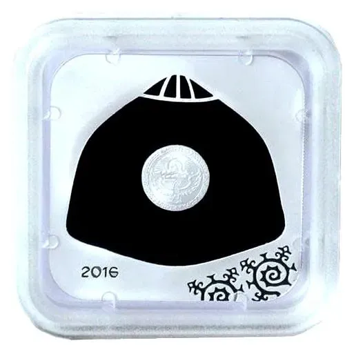 10 сомов 2016, игры кочевников [Киргизия] Proof