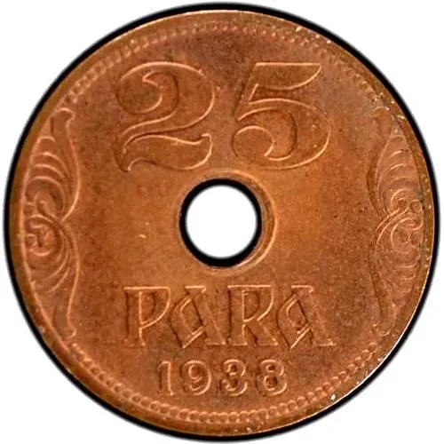 25 пар 1938 [Югославия]