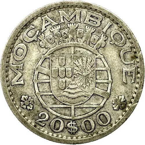 20 эскудо 1952 [Гвинея-Бисау / Гвинея]