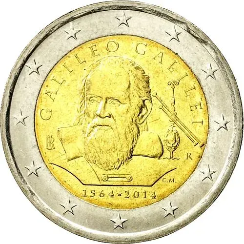 2 евро 2014, Галилео Галилей Италия [Италия]
