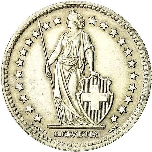 2 франка 1946 [Швейцария]