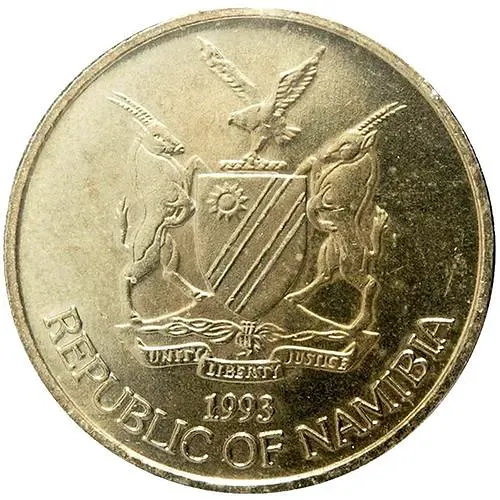 1 Dollar 2008, Regular Strike Namibia [Namibia]