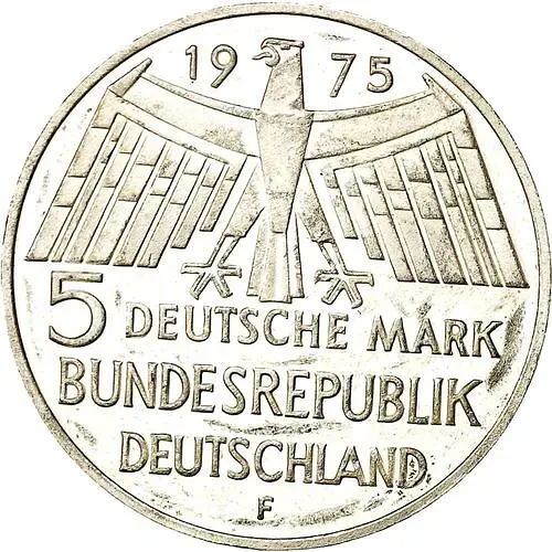 5 марок 1975, год охраны памятников [Германия / ФРГ]