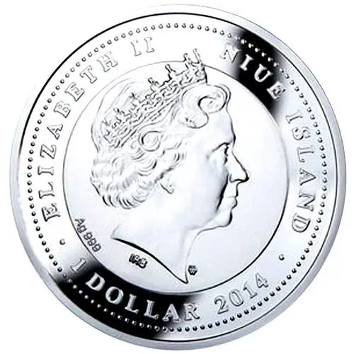 1 доллар 2014, коала [Ниуэ] Proof