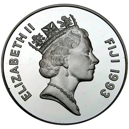 10 долларов 1993, ЧМ по футболу [Фиджи] Proof