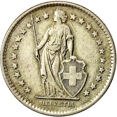 2 франка 1960 [Швейцария]