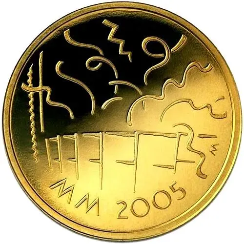 20 евро 2005, ЧМ по лёгкой атлетике [Финляндия] Proof