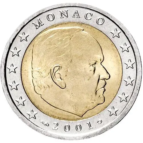 2 евро 2001 [Монако]