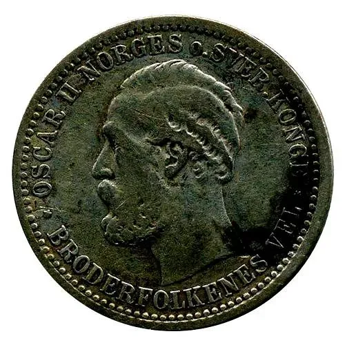 50 эре 1887 [Норвегия]