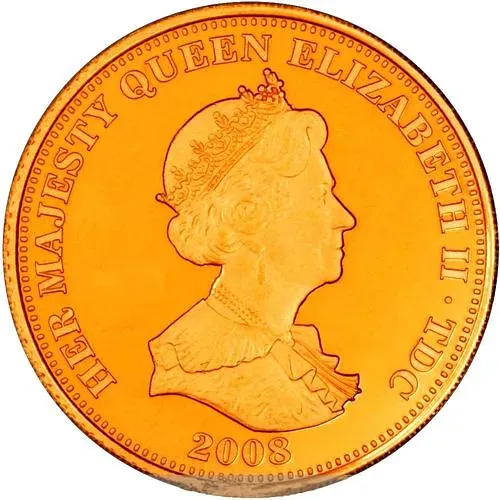 1/4 Guinea 2008, 250th Anniversary of the Birth of Admiral Nelson [Tristan da Cunha / St. Helena, Ascension and Tristan da Cunha]