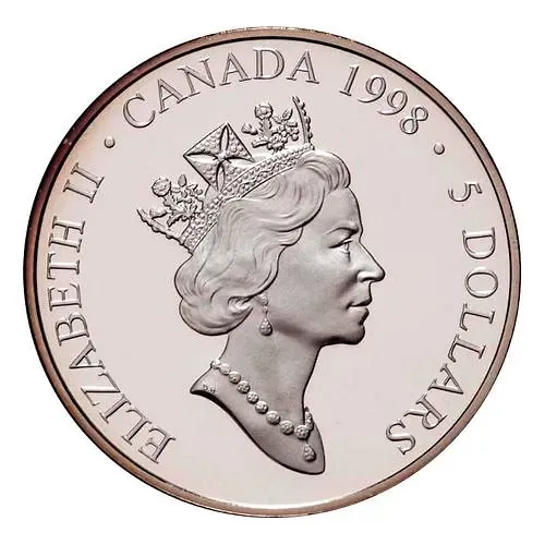 5 Dollars 1998, Norman Bethune [Canada]