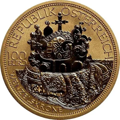 100 евро 2011, Корона Святого Вацлава [Австрия] Proof