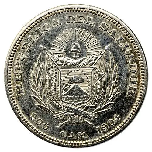 1 песо 1904 [Сальвадор]