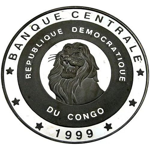 10 франков 1999, XXVII летние Олимпийские игры, Сидней 2000 [Демократическая Республика Конго] Proof