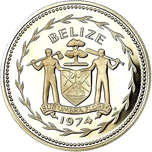 10 долларов 1974-1978 [Белиз]