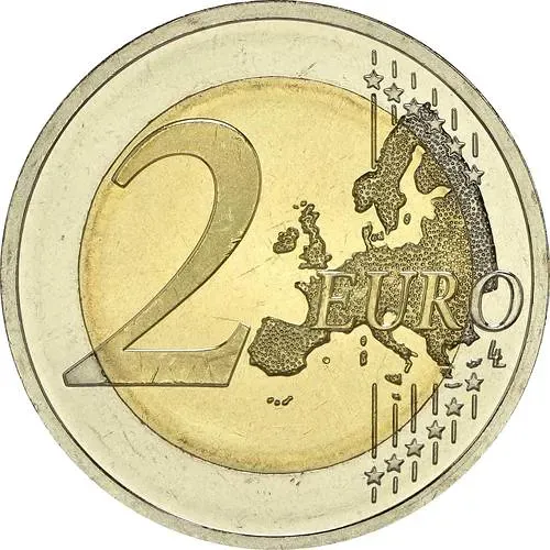 2 евро 2015, литовский язык, Мельхиор (медь-никель) [Литва]