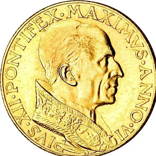 100 лир 1944 [Ватикан]