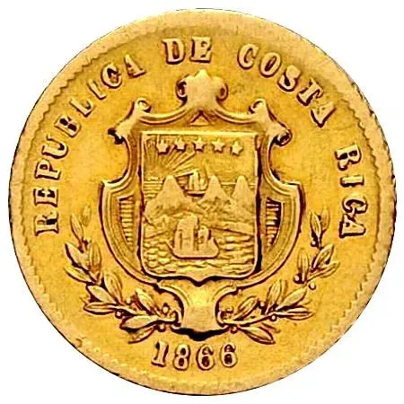 1 Peso 1866 [Costa Rica]
