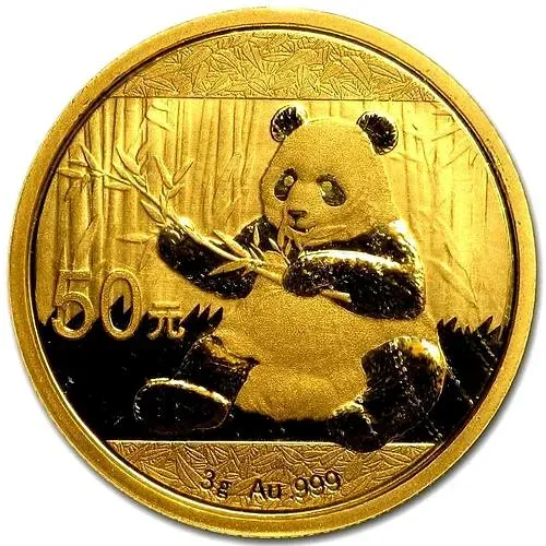 50 Yuan 2017, Panda [China]