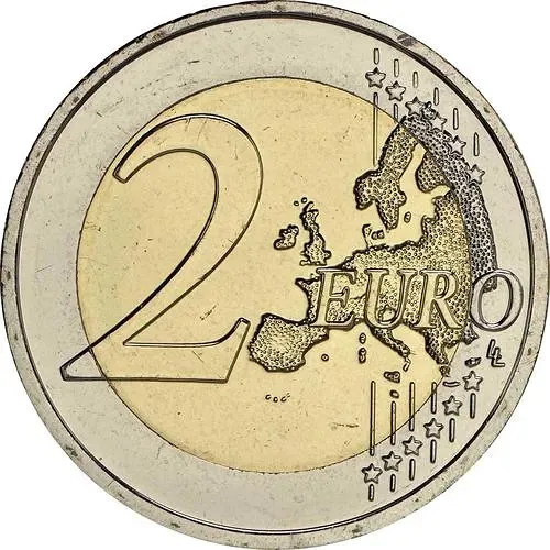 2 евро 2015, 30 лет флагу Европы [Словакия]