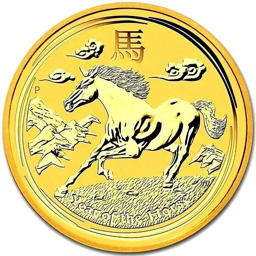 50 долларов 2014, P, год лошади [Австралия]