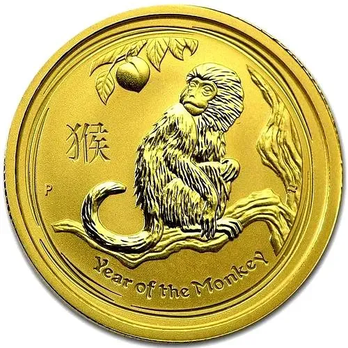 25 долларов 2016, P, год обезьяны [Австралия]