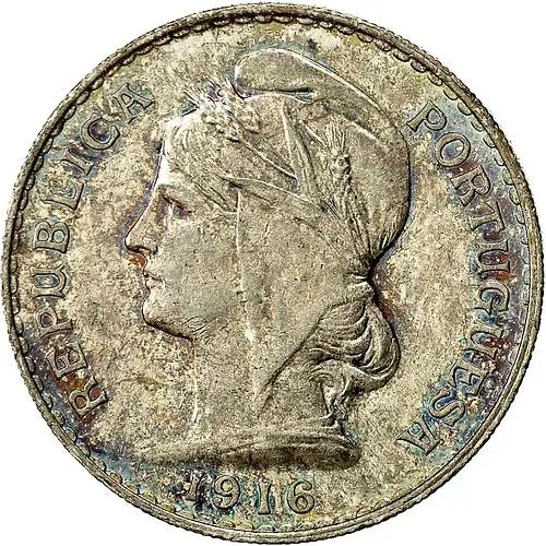 50 сентаво 1916 [Португалия]