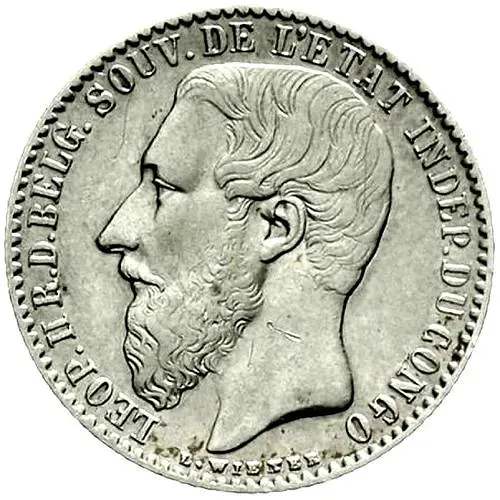 1 франк 1896 [Демократическая Республика Конго / Свободное государство Конго]