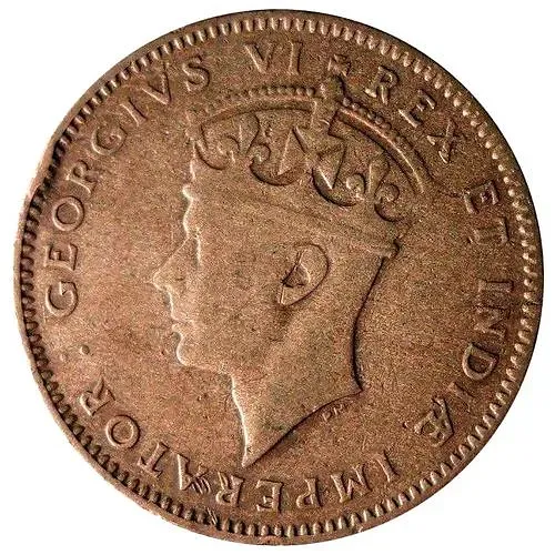 50 центов 1942 [Восточная Африка]