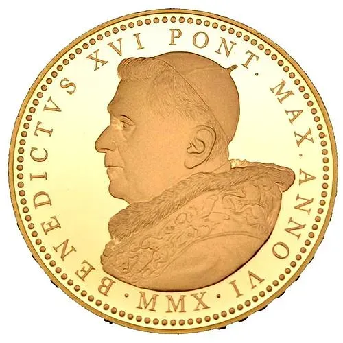 100 евро 2007, Страшный суд Ватикан [Ватикан] Proof