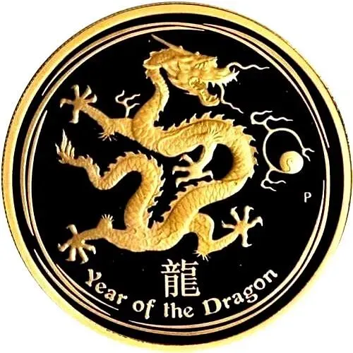 100 долларов 2012, P, год дракона [Австралия]