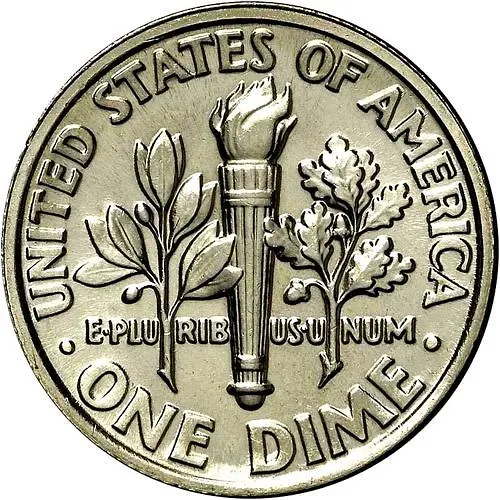 10 центов 1992, P [США]