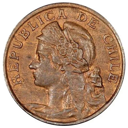 2 сентаво 1919 [Чили]