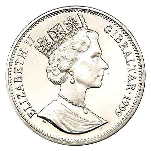 1 крона 1999, Гибралтар [Гибралтар] Proof