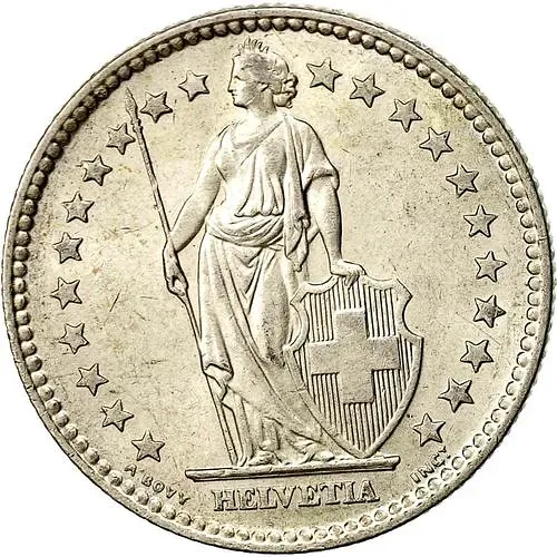 2 франка 1963 [Швейцария]