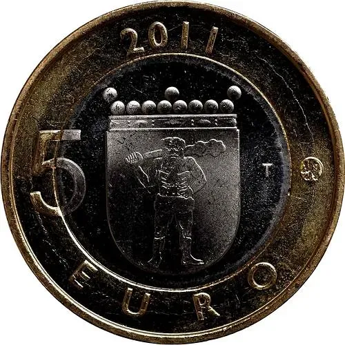 5 евро 2011, Лапландия [Финляндия]
