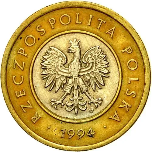 2 злотых 1994, регулярный чекан Польши [Польша]
