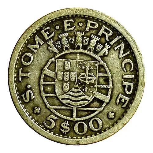 5 эскудо 1951 [Сан-Томе и Принсипи]