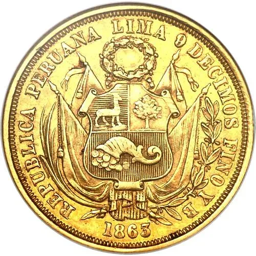 10 солей 1863 [Перу]