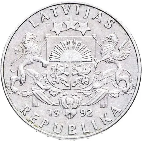 2 лата 1992 [Латвия]